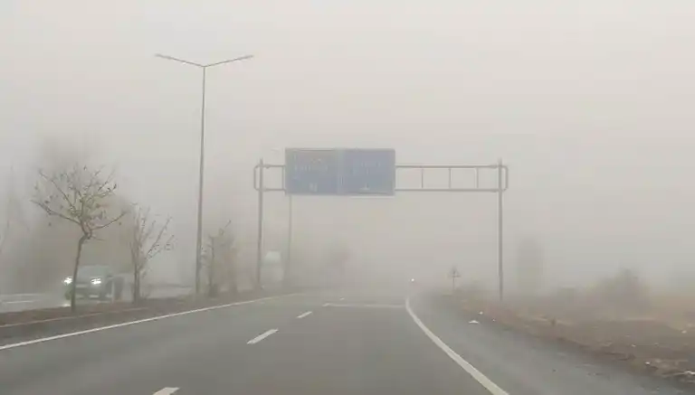 Doğu Anadolu'da Yoğun Sis Ulaşımı Felç Etti
